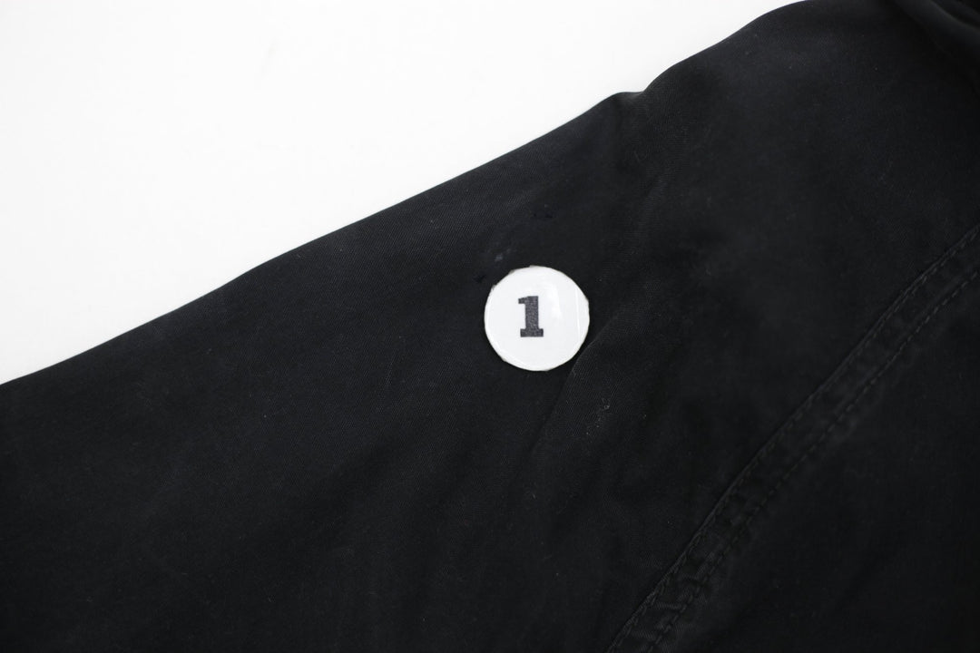 Mens Polo By Ralph Lauren Black Full Zip Hooded Jacket Large