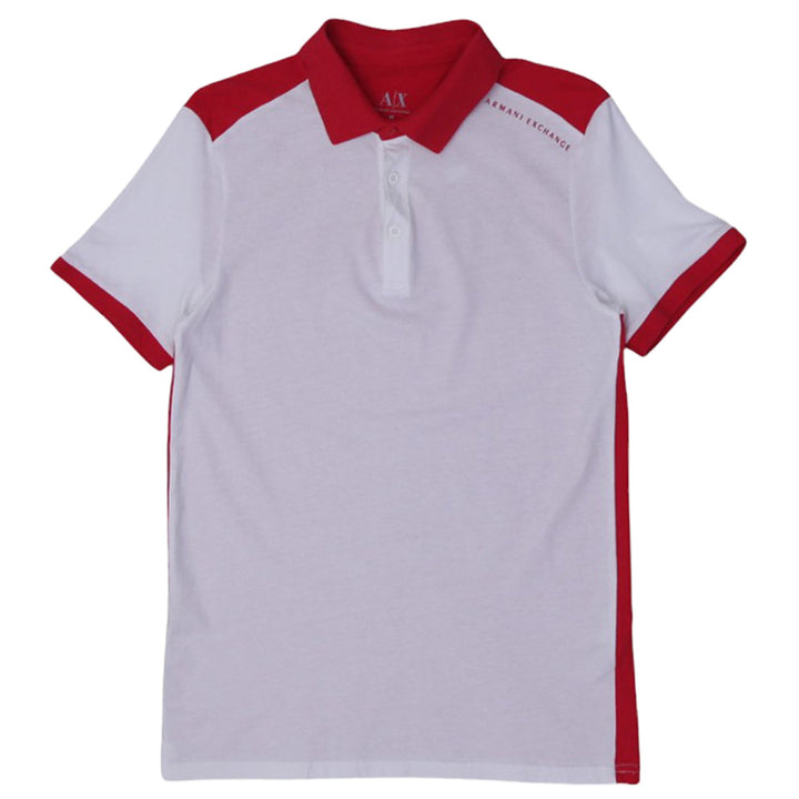 Mens Armani Exchange Short Sleeve Polo T-Shirt