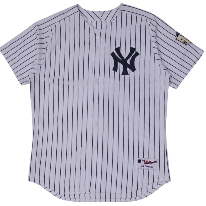 Mens 2009 Derek Jeter World Series Authentic New York Yankees Majestic Jersey | Migration_Jerseys | Fashion Rerun