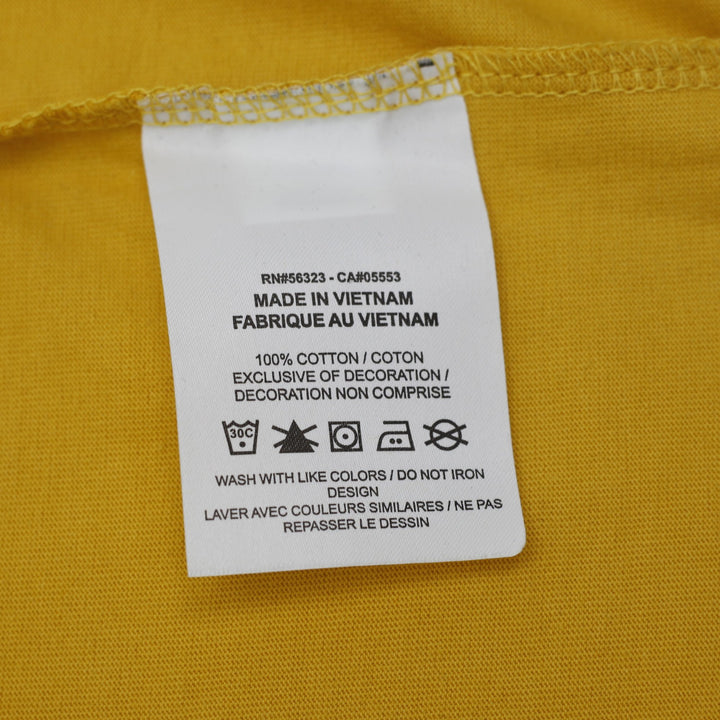Mens Nike Jordan Men Air Stretch T-Shirt Pollen Yellow Black Jumpman Logo Tee