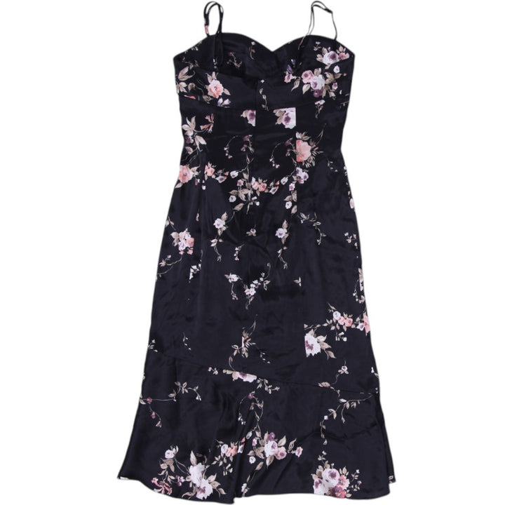 Y2K Ladies Angelic Floral Strappy Dress