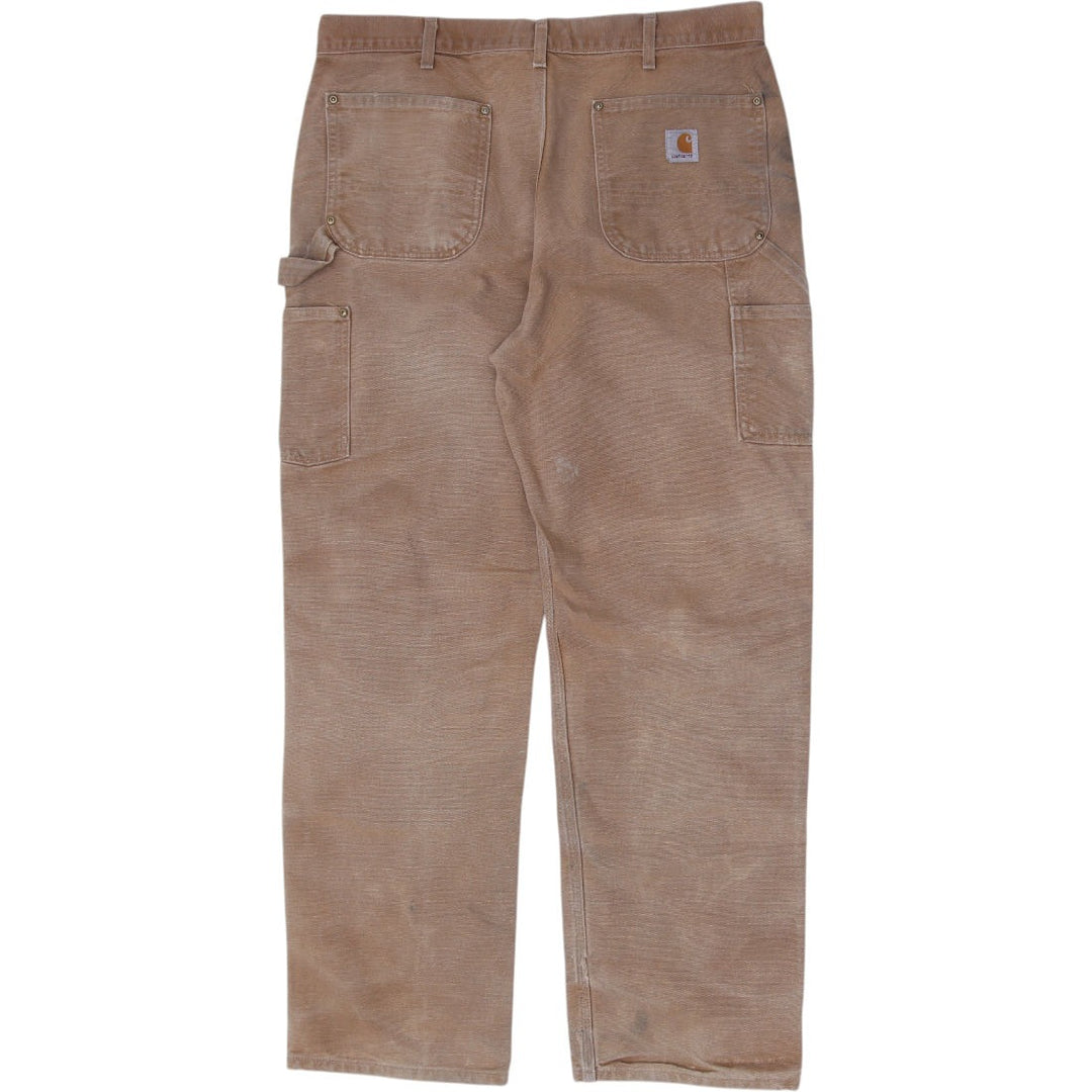 Vintage Made in USA Carhartt B01-BRN Loose Original Fit Double Knee Pants
