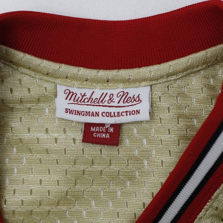 Vintage 1997-98 Chicago Bulls Scottie Pippen Mitchell & Ness Gold Jersey NBA Size XS | Migration_Jerseys - Ba | Fashion Rerun