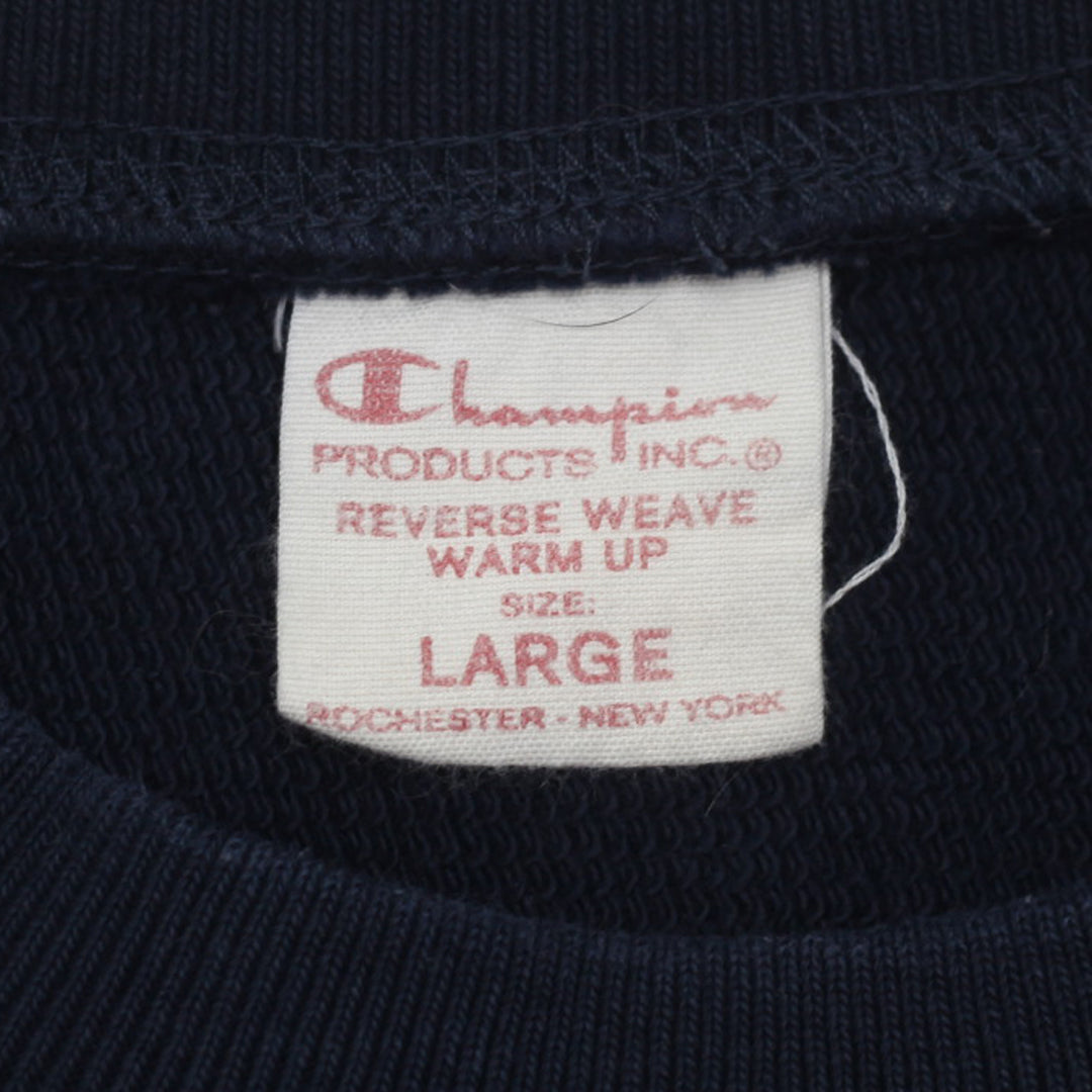 Vintage Mens Champion Reverse Weave Warm Up Crewneck Sweatshirt Navy - Fashion Rerun Vintage Migration_Sweaters
