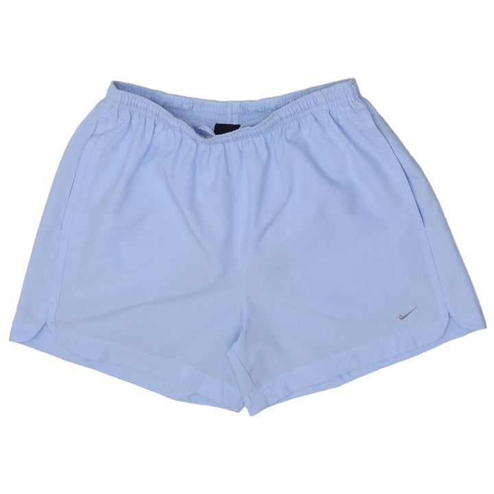 Mens Nike Embroidered Logo Blue Sport Shorts