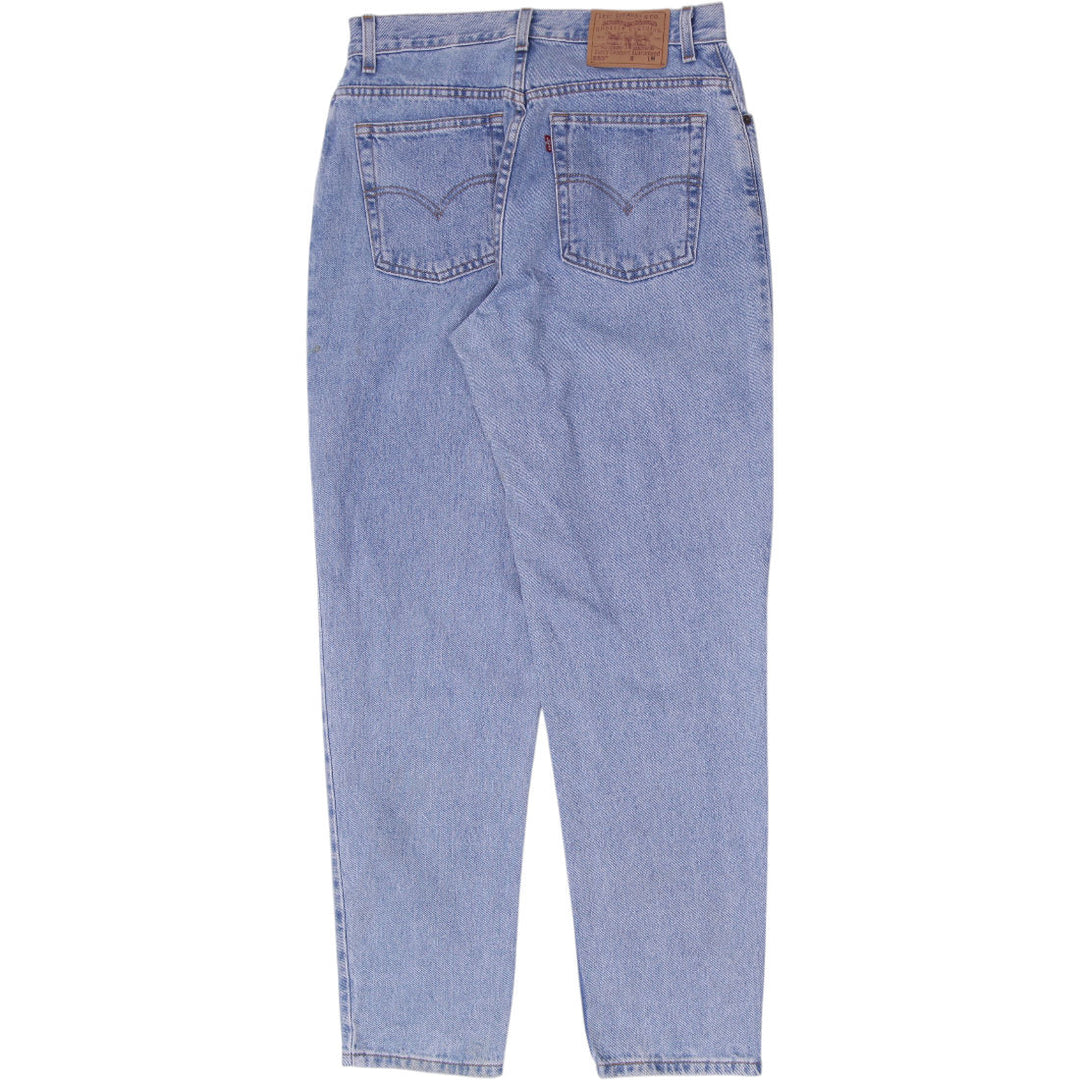 Vintage Ladies Levis 550 Relaxed Fit Tapered Leg Denim Jeans Size 12 M