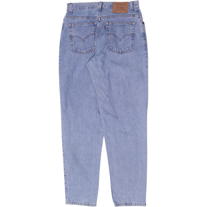 Vintage Ladies Levis 550 Relaxed Fit Tapered Leg Denim Jeans Size 12 M