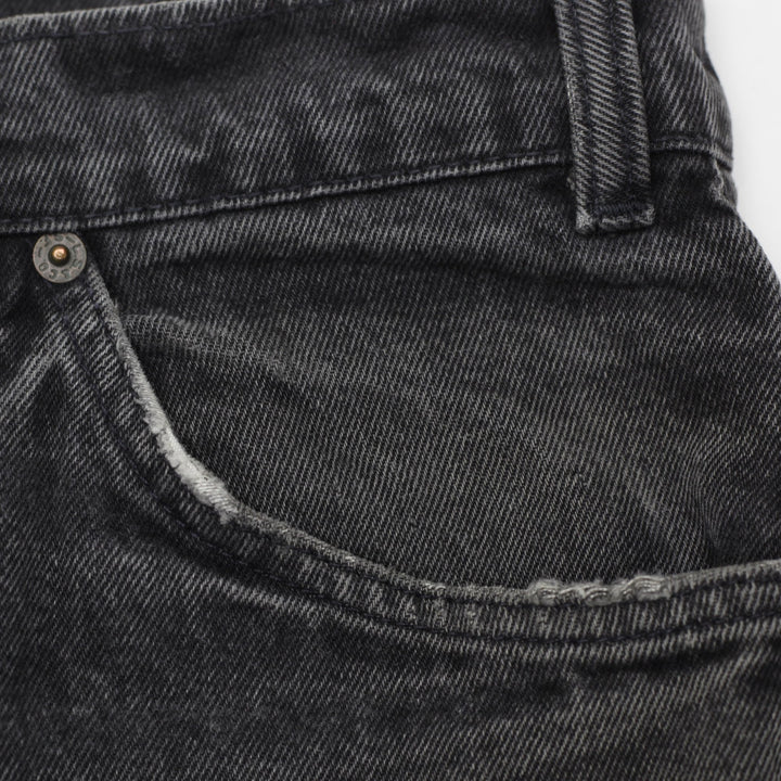 Vintage 90s Levi's 634 Orange Tab Faded Black Denim Jeans W33 L32