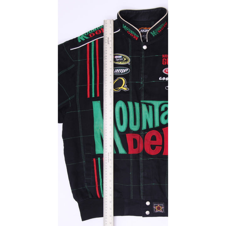 Vintage Mens JR Nation Dale Earnhardt Jr #88 Mountain Dew AMP Racing Jacket Sz L