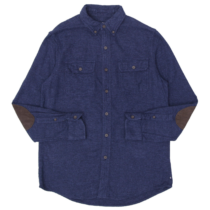 Mens Chaps Elbow Patched Long Sleeve Shirt - Fashion Rerun Vintage Migration_Shirt