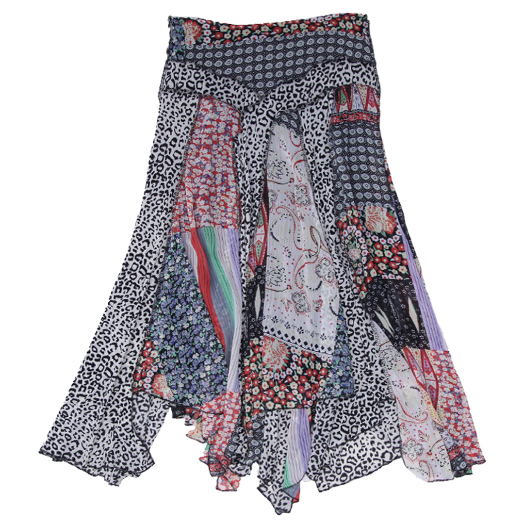 Y2K Mesh Flowy Maxi Skirt - Fashion Rerun Vintage Migration_Skirt