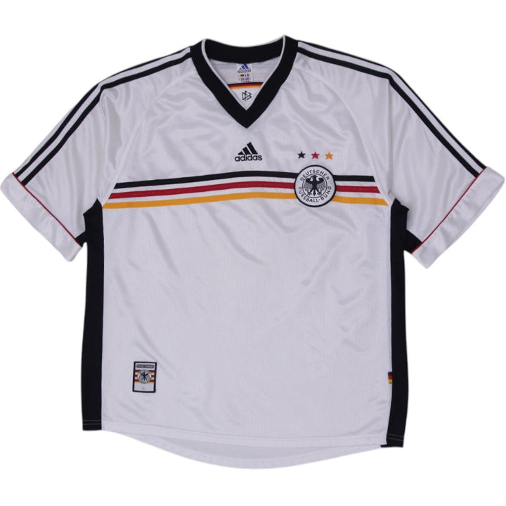 Vintage Adidas Germany 1998-99 Soccer White Jersey XL | Migration_Jerseys | Fashion Rerun