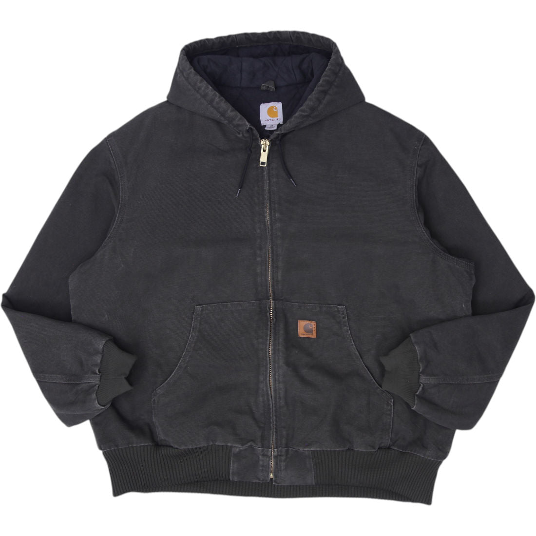 Shop Mens Carhartt J130-MUS Full Zui Hooded Workwear Jacket