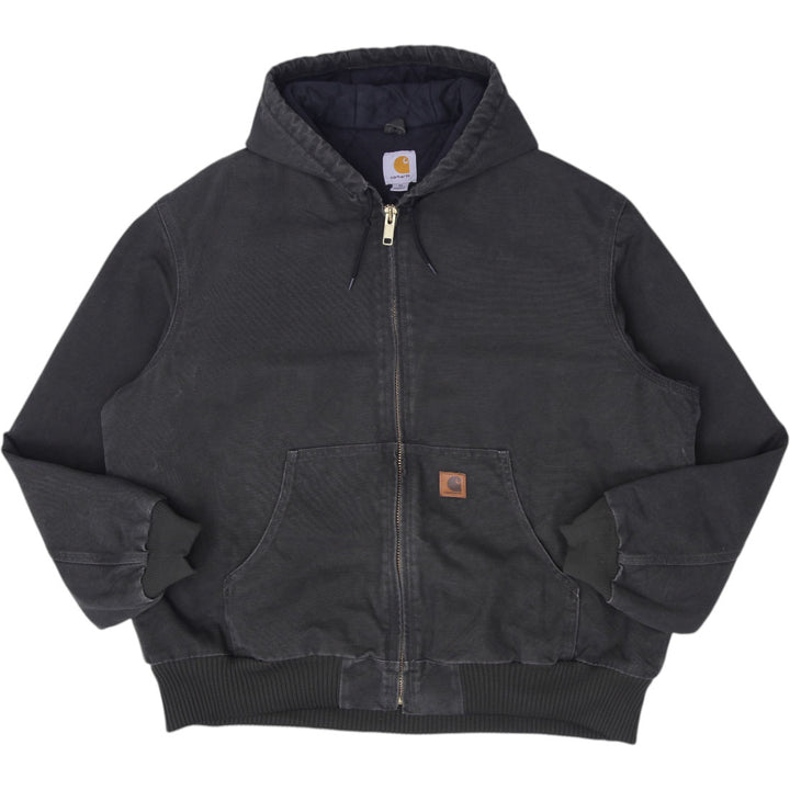 Mens Carhartt J130 MOS Full Zip Workwear Hoodie Size XL