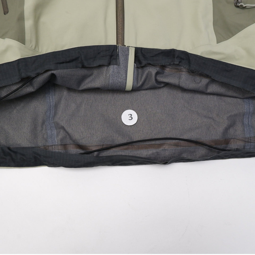 Mens Arc'teryx Gore-Tex Jacket Gray Full Zip Hooded Waterproof Outdoors