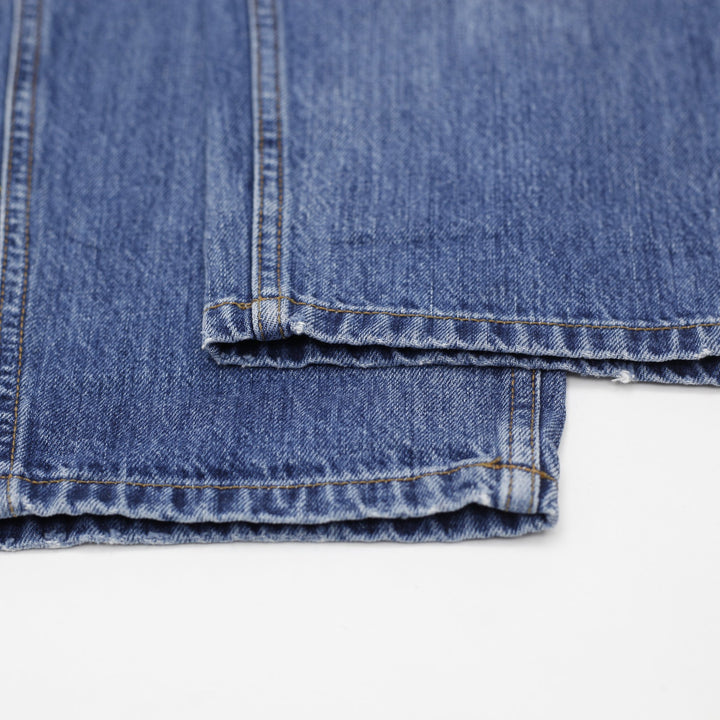 Mens Carhartt WIP Jacob Pant W34 Washed Straight Denim Jeans Size 34