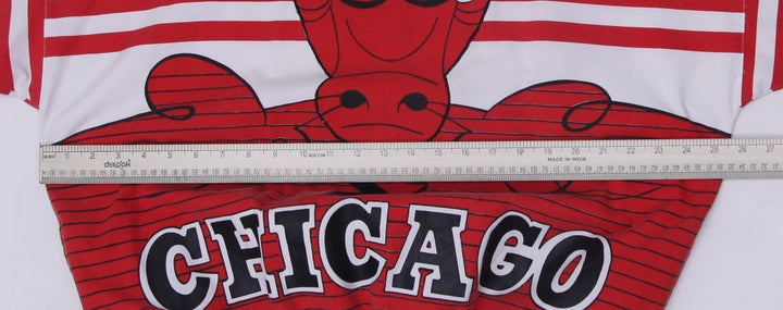 Vintage 90s Starter Chicago Bulls Pullover Jacket L | Migration_Jackets - View 6 | Fashion Rerun