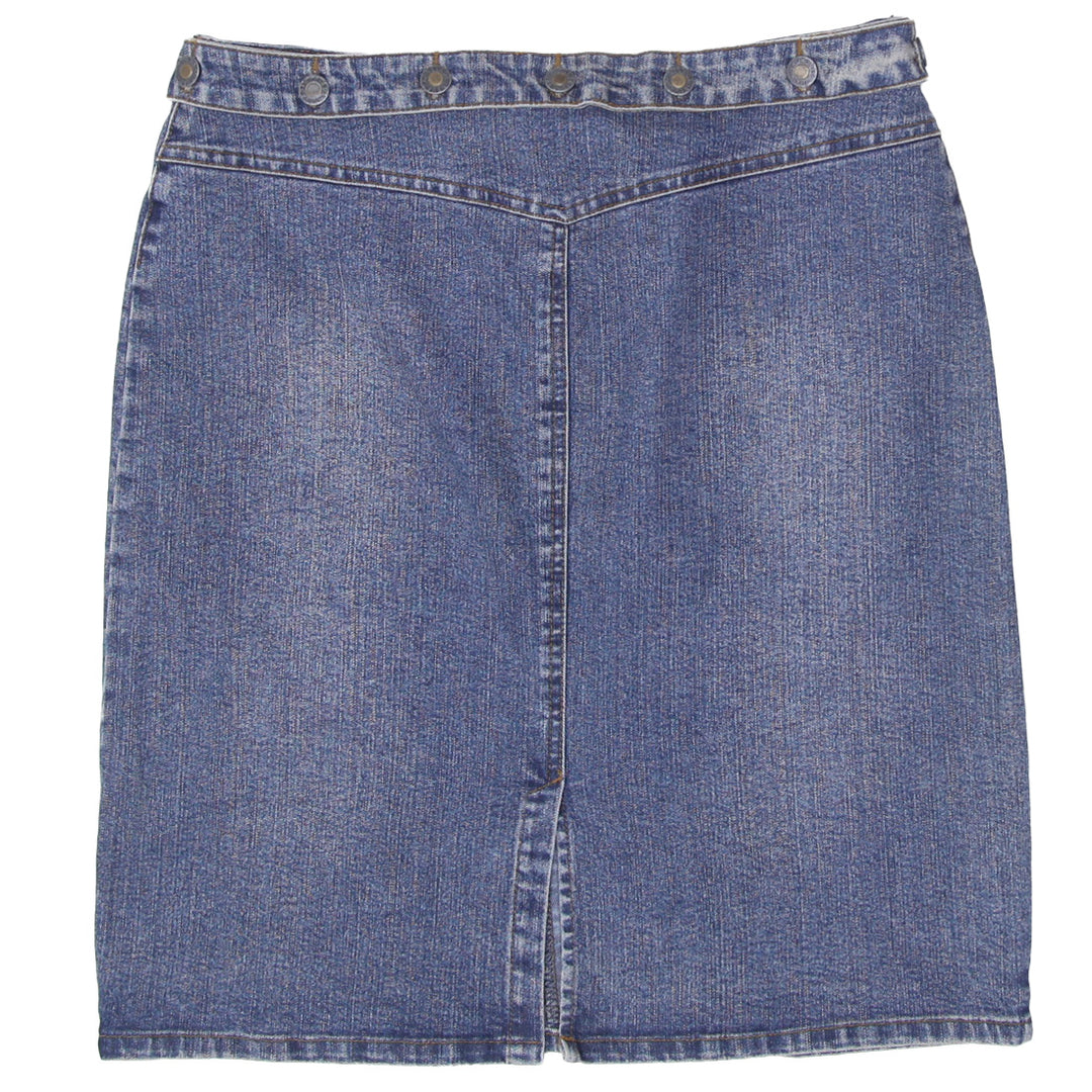 Y2K Nevada Denim Mini Skirt - Fashion Rerun Vintage Migration_Skirt