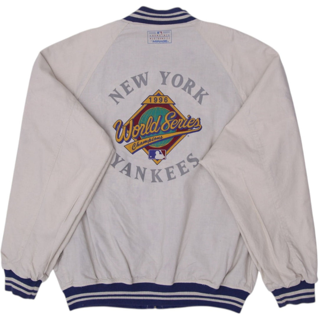 Vintage Mirage New York Yankees 1996 World Series Champions Reversible Jacket | Migration_Jackets - View 10 | Fashion Rerun