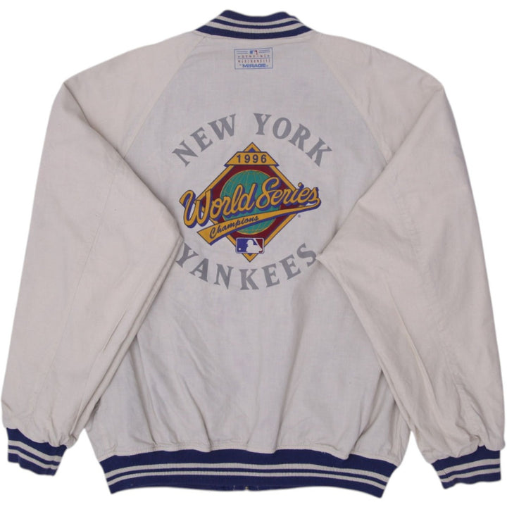 Vintage Mirage New York Yankees 1996 World Series Champions Reversible Jacket | Migration_Jackets - View 10 | Fashion Rerun