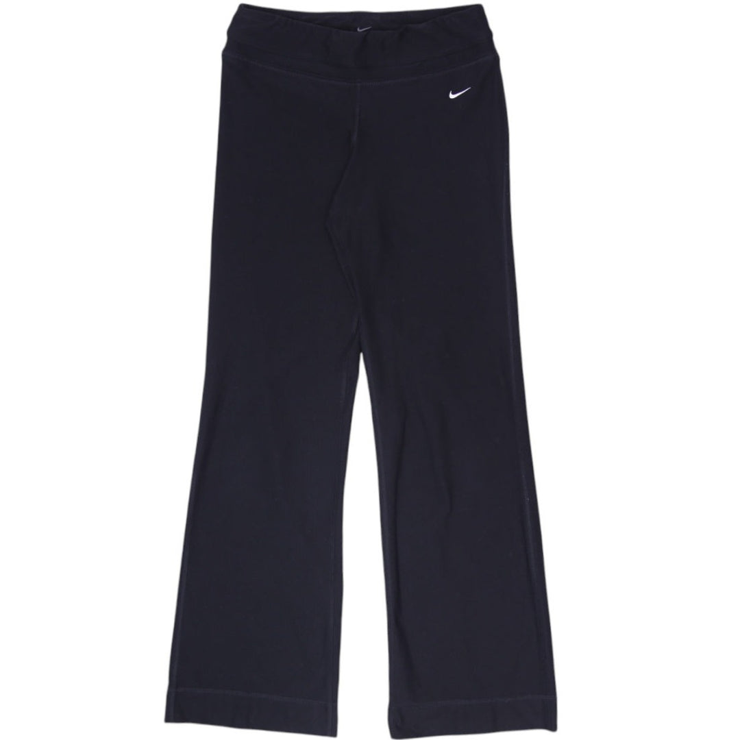 Ladies Nike Dri-FIT Black Flared Yoga Athletic Pants Size S