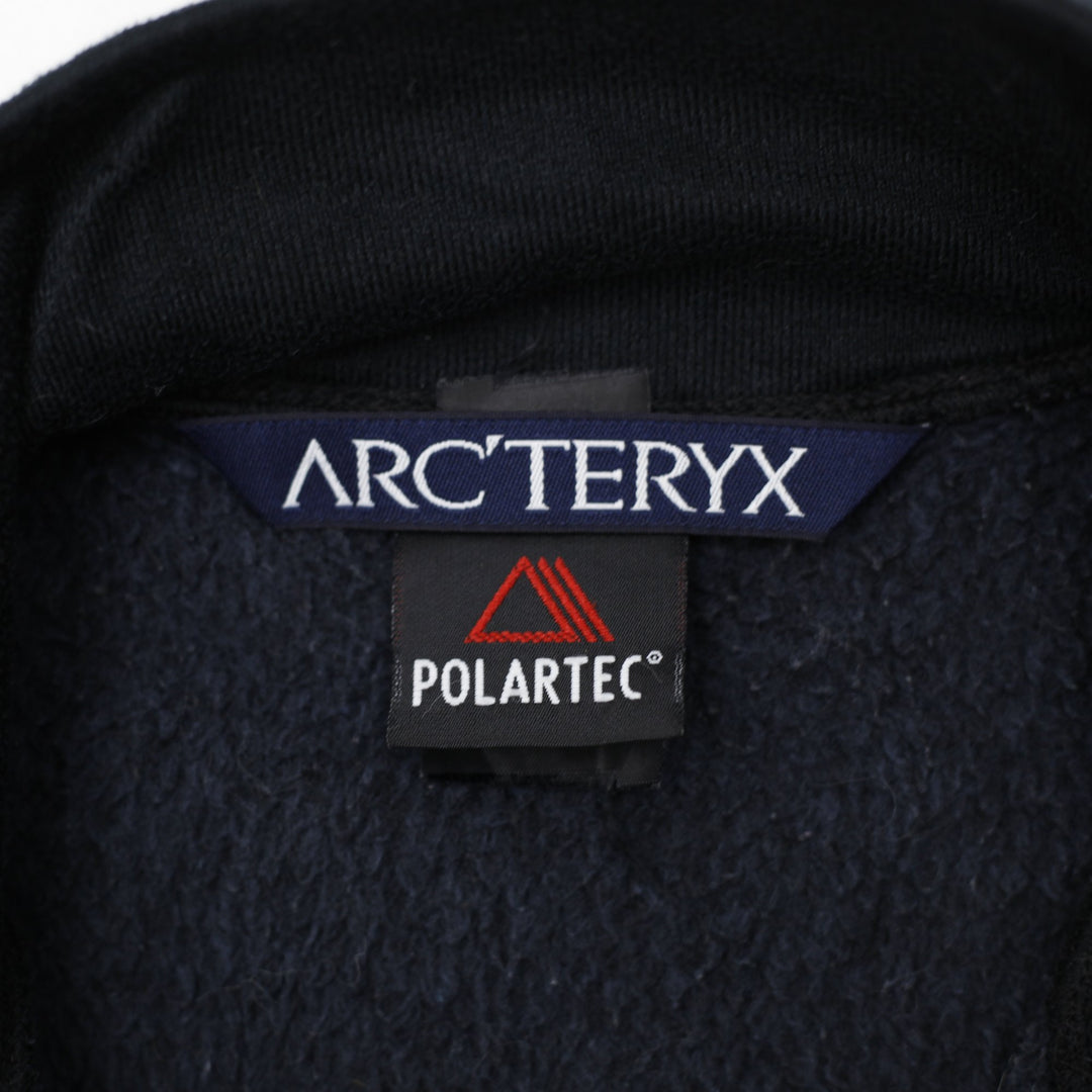 Ladies Arcteryx Polartec Jacket Navy Fleece Full Zip Warm Outdoor | Migration_Jackets - Back View | Fashion Rerun