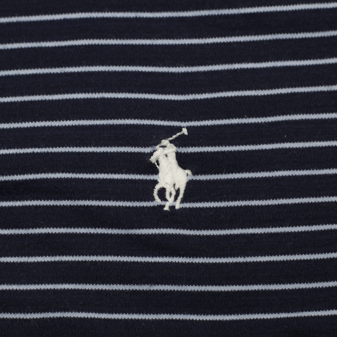 Mens Polo Ralph Lauren Classic Fit Striped Polo T-Shirt Size L
