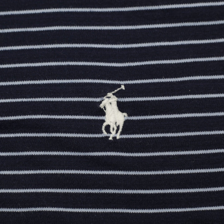 Mens Polo Ralph Lauren Classic Fit Striped Polo T-Shirt Size L