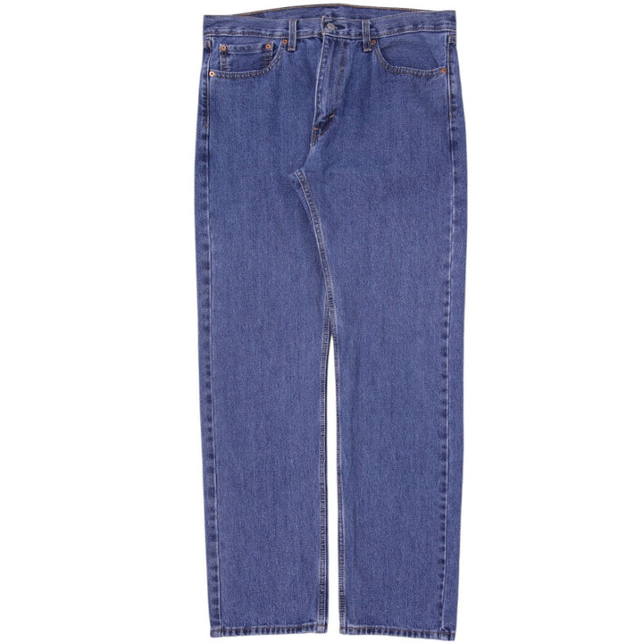 Mens Levi's 505 Regular Fit Straight Leg Denim Jeans Size 36 X 34