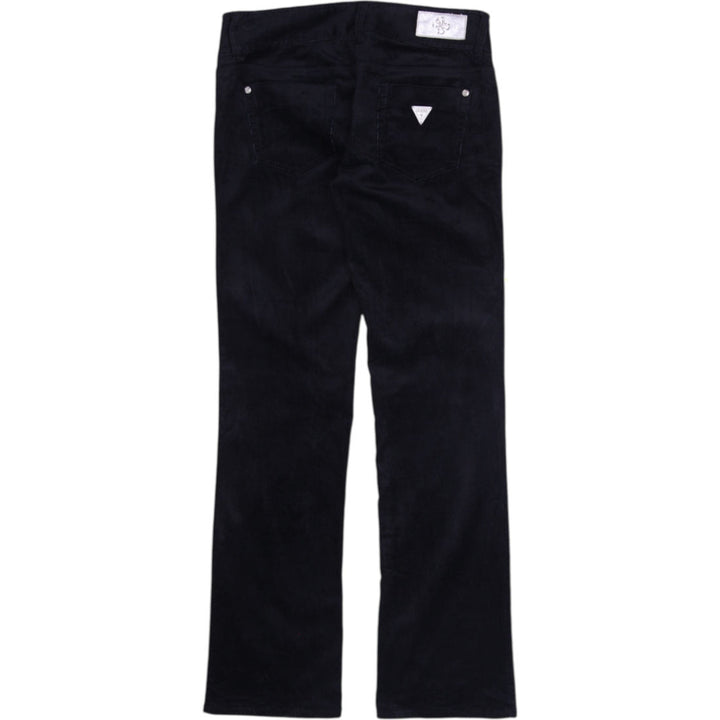 Y2K Ladies Guess Jeans "Daredevil" Bootcut Corduroy Pants Size 27