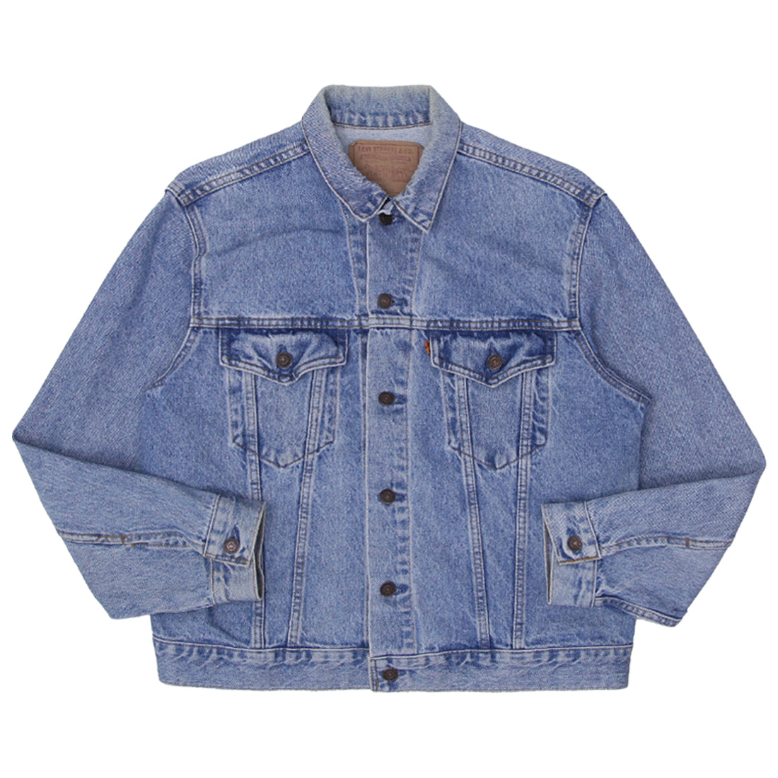 Shop Vintage Levi Strauss Orange Tab Jacket #75505-0212 Size 42