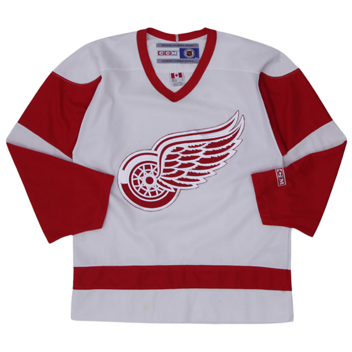 Vintage Detroit Red Wings CCM NHL Jersey Made In Canada Size Small - Fashion Rerun Vintage Migration_Jersey
