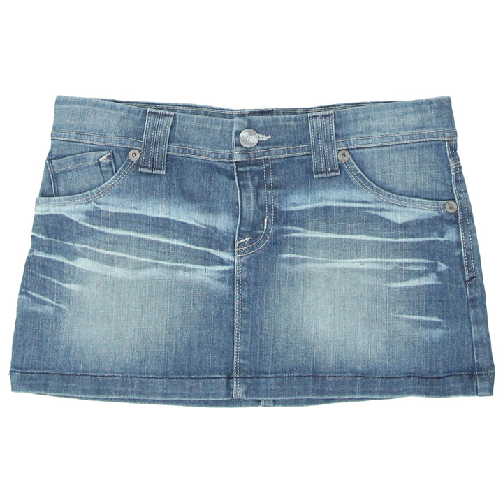 Y2K Cello Denim Micro Mini Skirt - Fashion Rerun Vintage Migration_Skirt