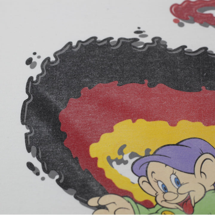 Vintage Disney Dwarf Dopey With Germany Flag T-Shirt Made in USA Size M