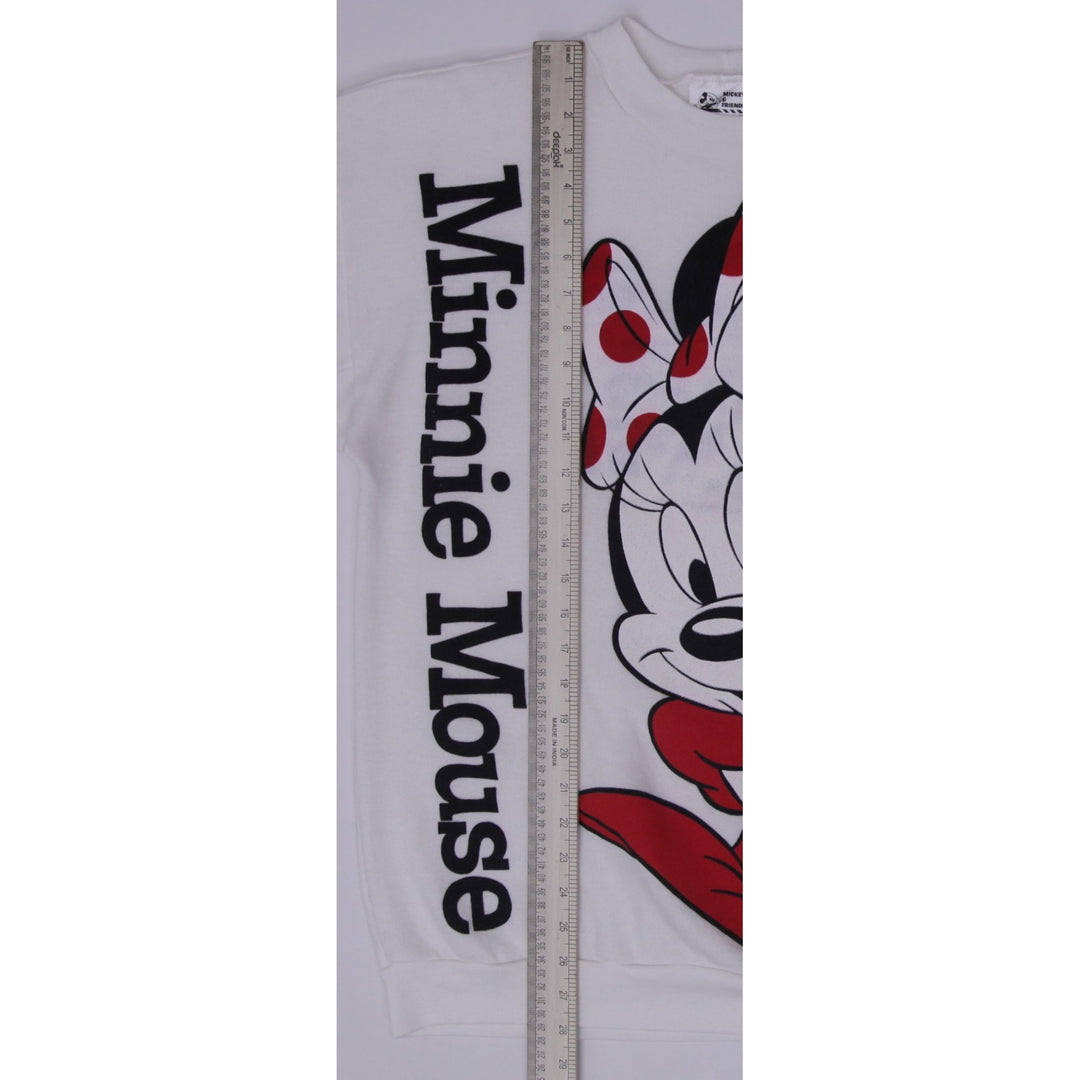 Vintage Ladies 90s Minnie Mouse Disney Crewneck Sweatshirt Size M