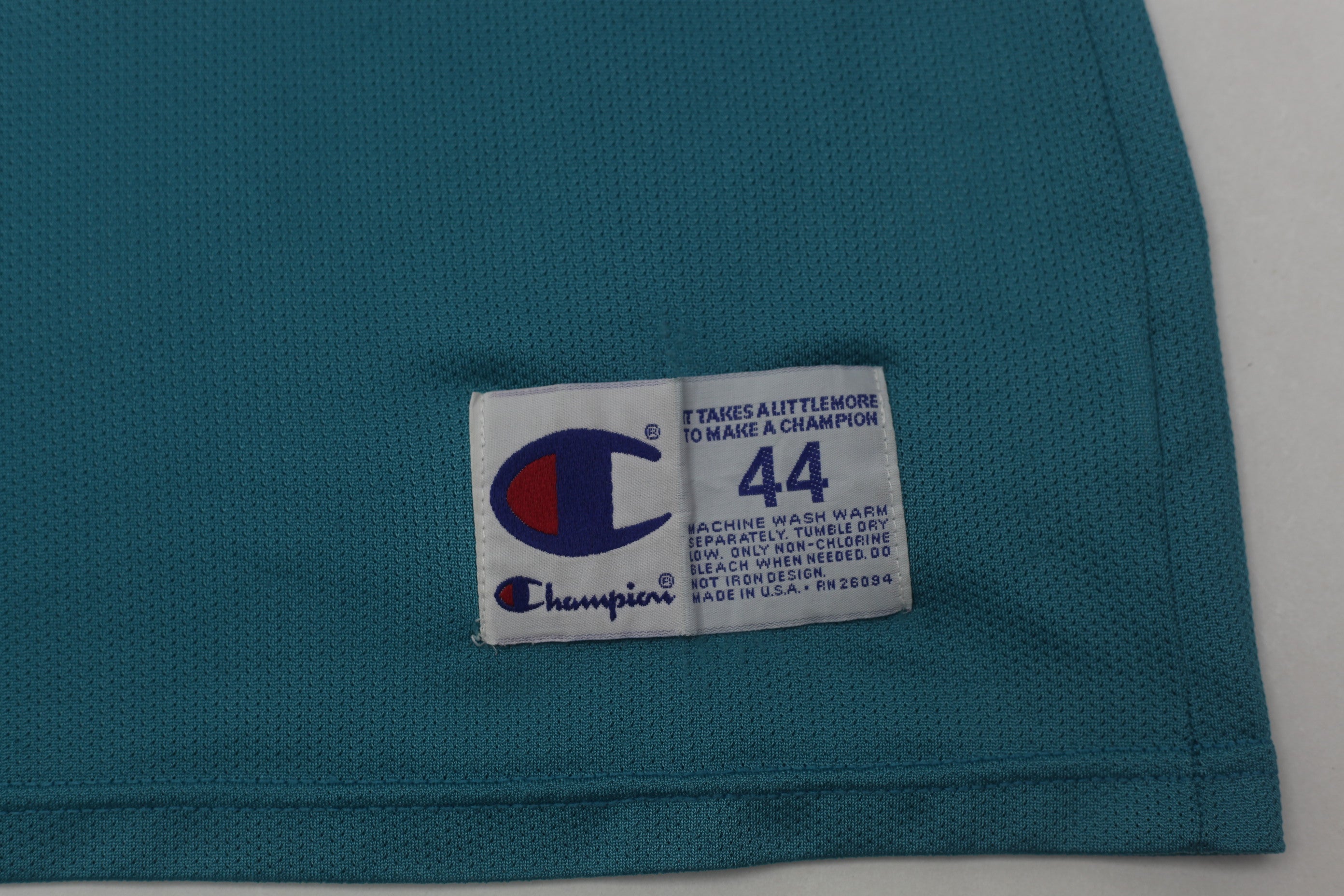Shop Mens Champion NBA Charlotte Hornets Mourning 33 Jersey