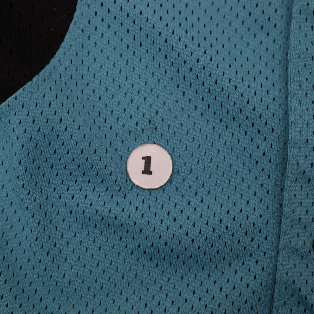 Vintage 1990s Florida Marlins Baseball Mesh Button Jersey | Migration_Jerseys - Detail View | Fashion Rerun