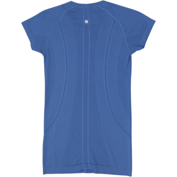 Ladies Lululemon Swiftly Tech Short Sleeve Crewneck Athletic Gym Top