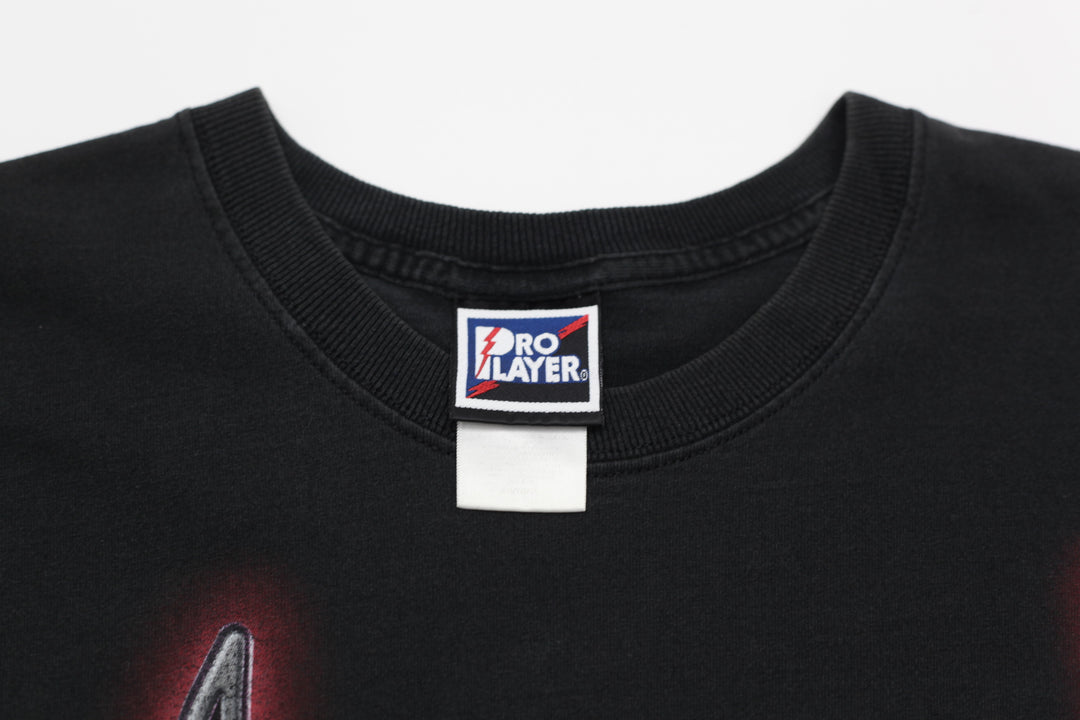 Vintage Chicago Bulls T-Shirt Black Pro Player XL