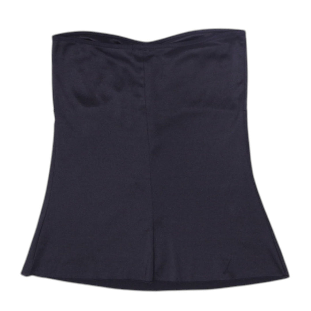 Y2K Ladies Shameless Black Tube Top | Migration_Y2K Tops - Side View | Fashion Rerun
