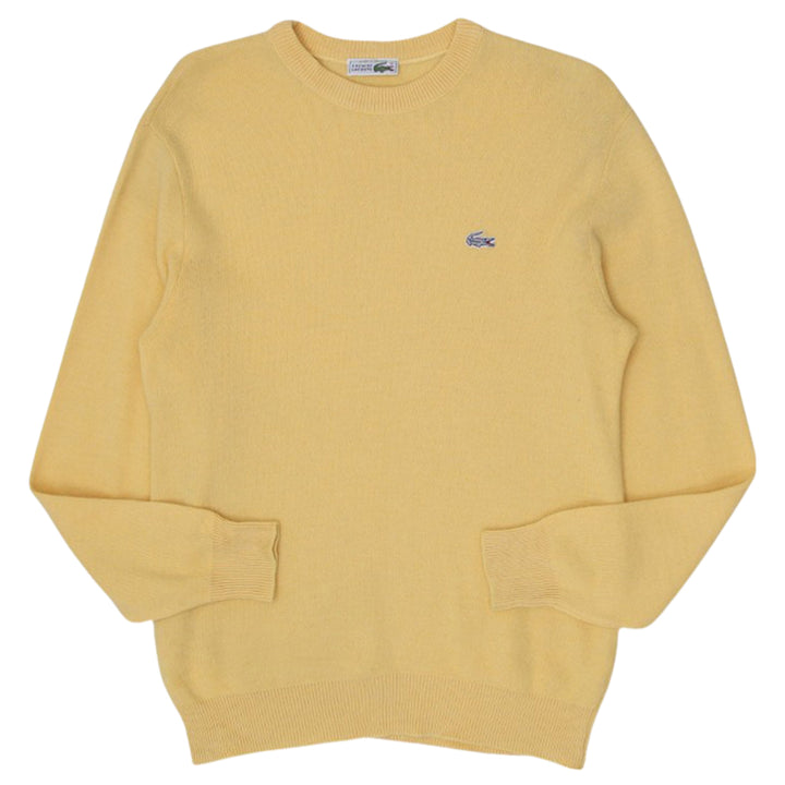 Vintage Chemise Lacoste Wool Blend Yellow Sweater