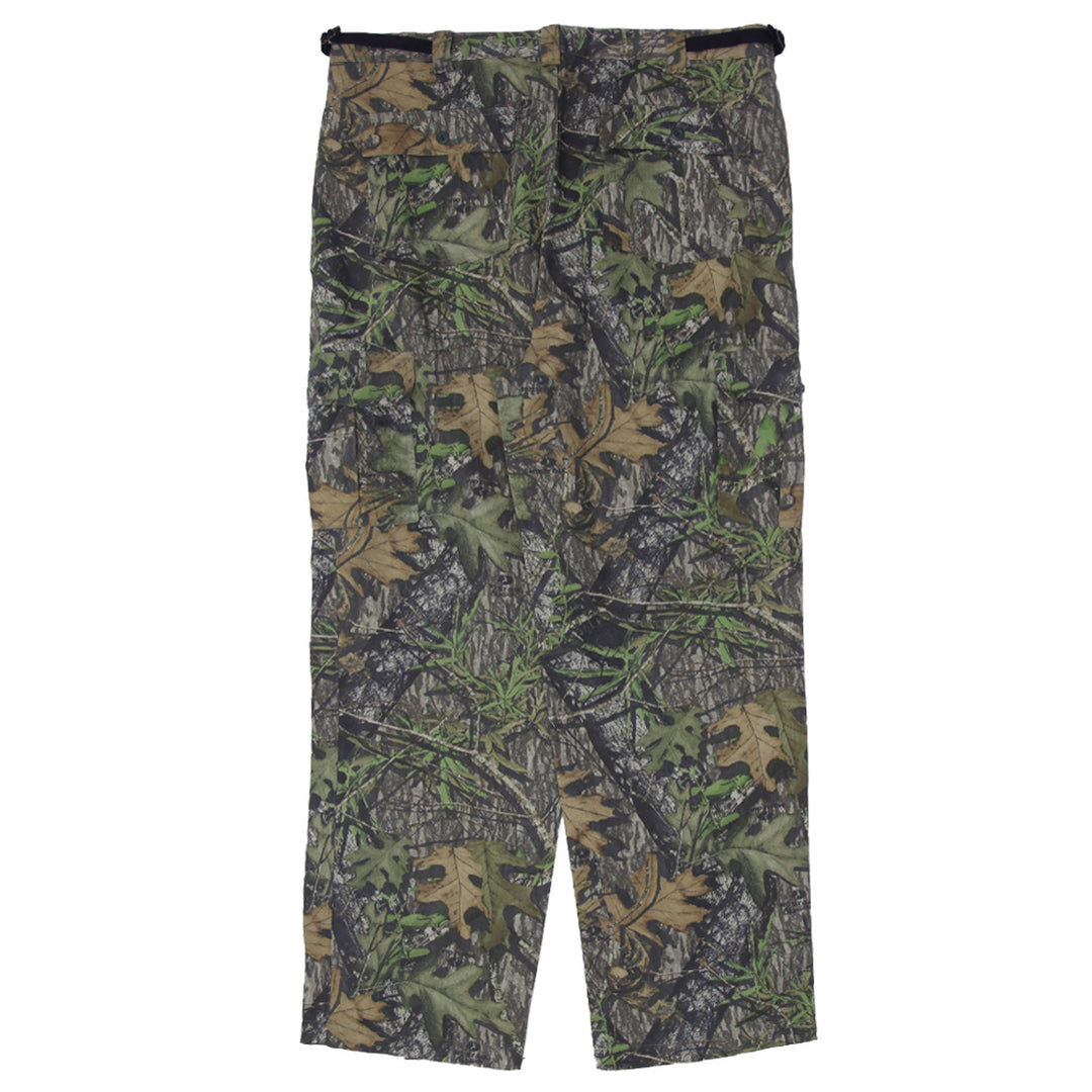 Mens No Trace Messy Oak Forest Camo Cargo Pants
