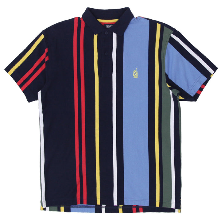 Mens Nautica Vintage Collection Striped Polo T-Shirt