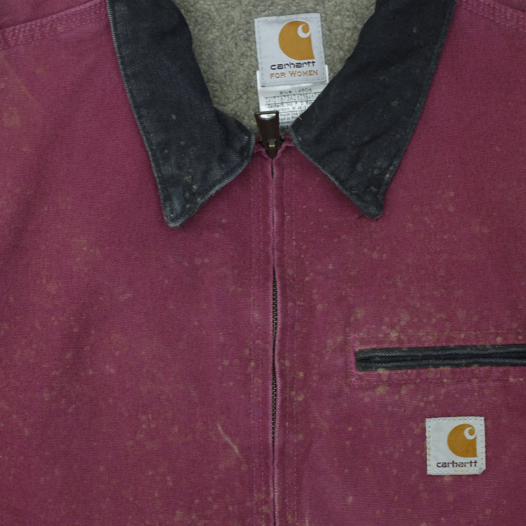 Vintage Ladies Carhartt Detroit Sherpa Lined Jacket Size M | Migration_Jackets - View 7 | Fashion Rerun