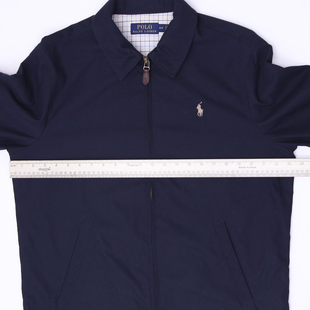 Vintage Ralph Lauren Harrington Lightweight Full Zip Jacket Navy Size M