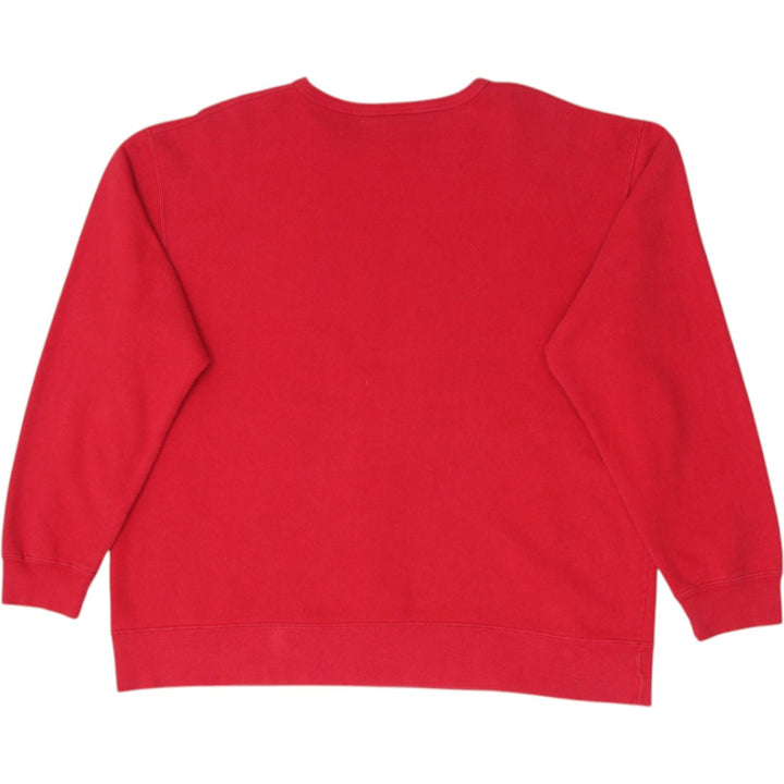 Vintage Polo Jeans Co Ralph Lauren Sweatshirt Red Embroidered Logo XL | Migration_Sweatshirt RL Collection - | Fashion Rerun