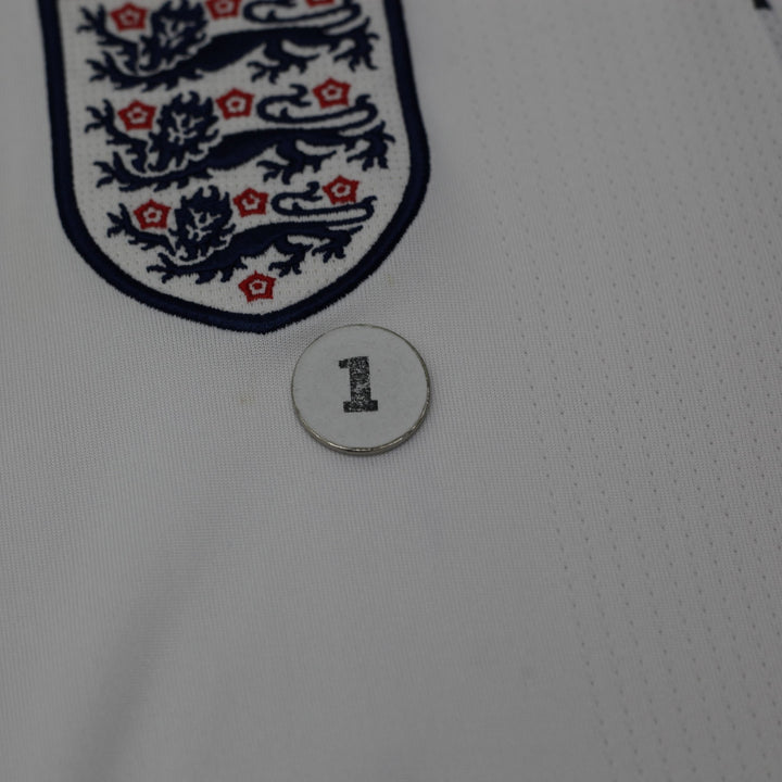 Vintage Umbro England Football 2007-2009 Home Jersey Size Large