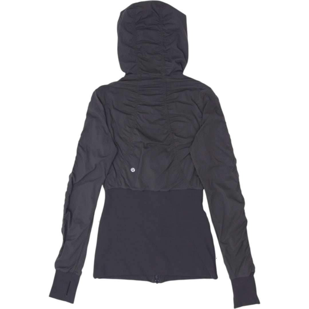 Ladies Lululemon Full-Zip Hooded Athletic Jacket