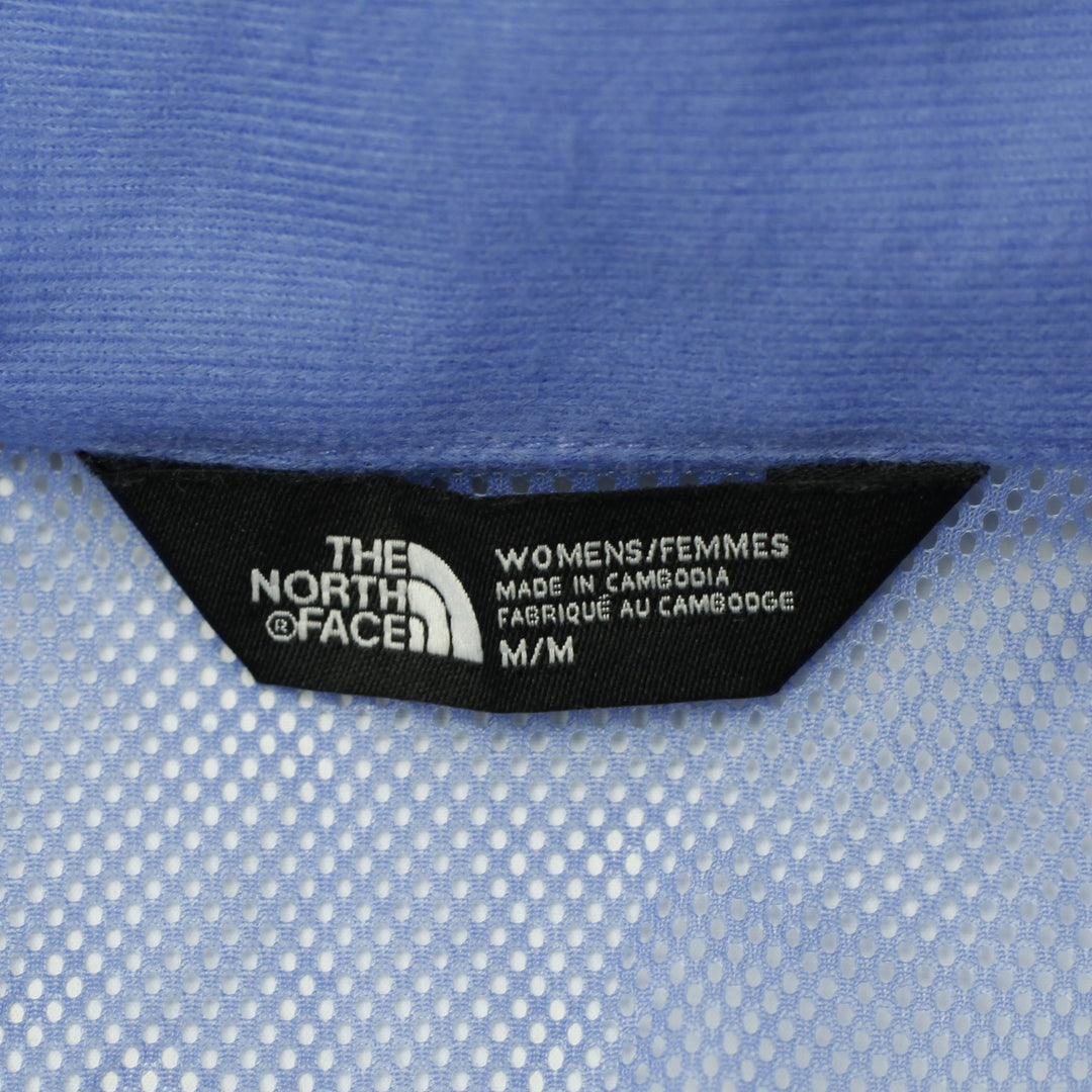 Ladies The North Face Rain Coat Blue Hooded Waterproof Jacket | Migration_Jackets - Back View | Fashion Rerun