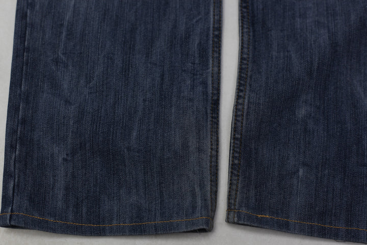 Y2K Mens Ed Hardy Skull & Dice Straight Leg Jeans